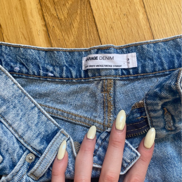 garage vintage straight leg jeans - Picture 2 of 3